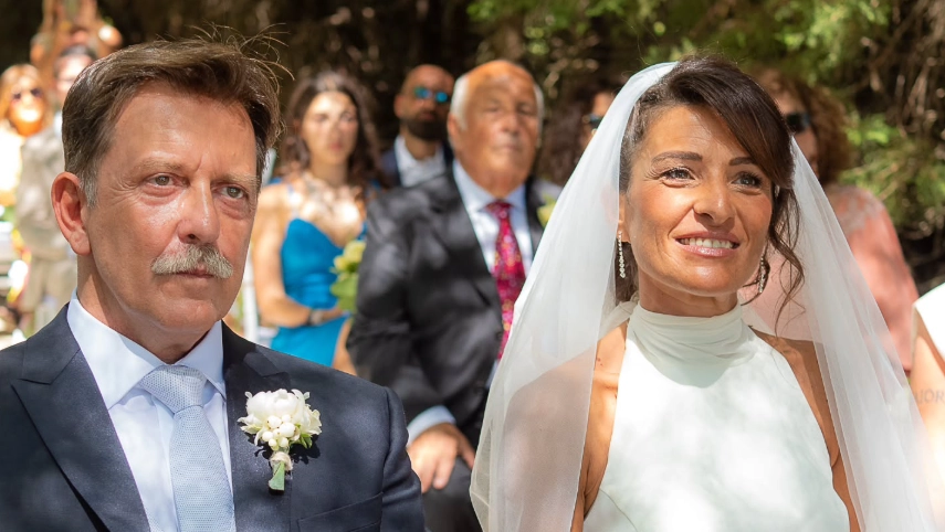 Pietro Genuardi e Linda Ascierti, il matrimonio a Gallipoli nell'aprile 2020 (Instagram)