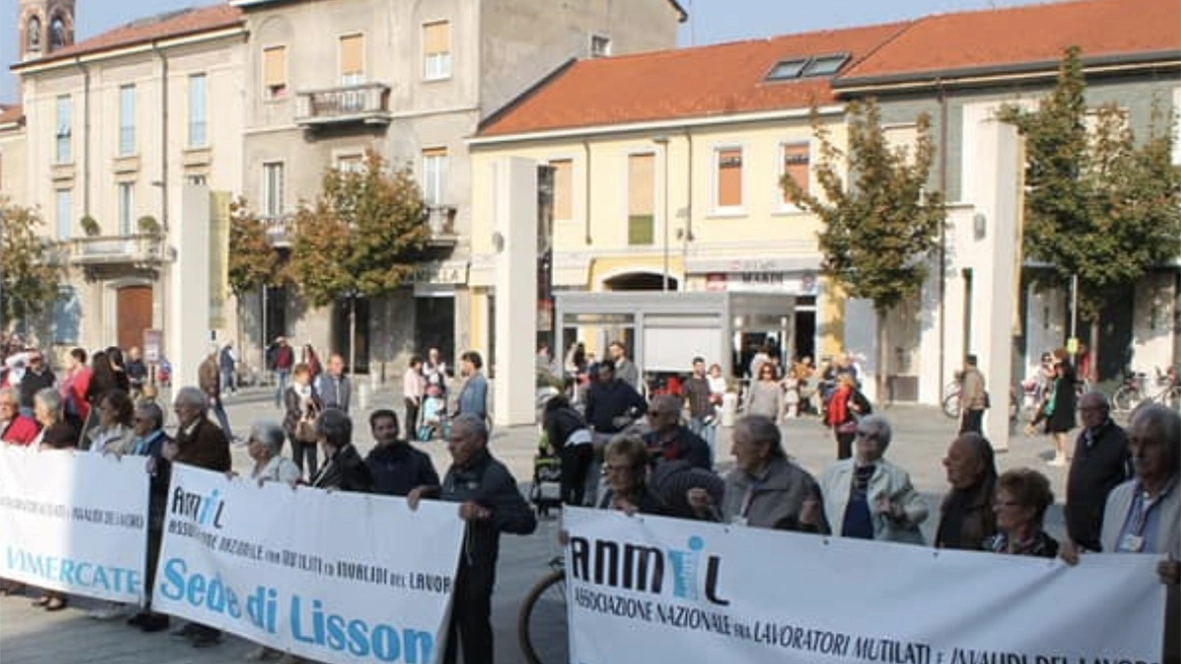 La manifestazione domenica pomeriggio a Lissone