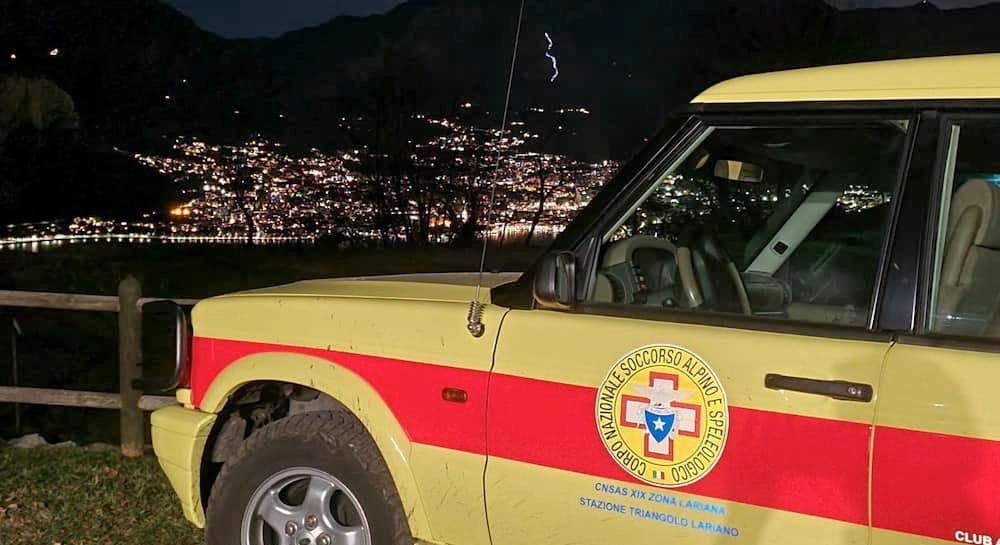 Civate, tre escursionisti si perdono nel buio: li recuperano i tecnici del Soccorso alpino