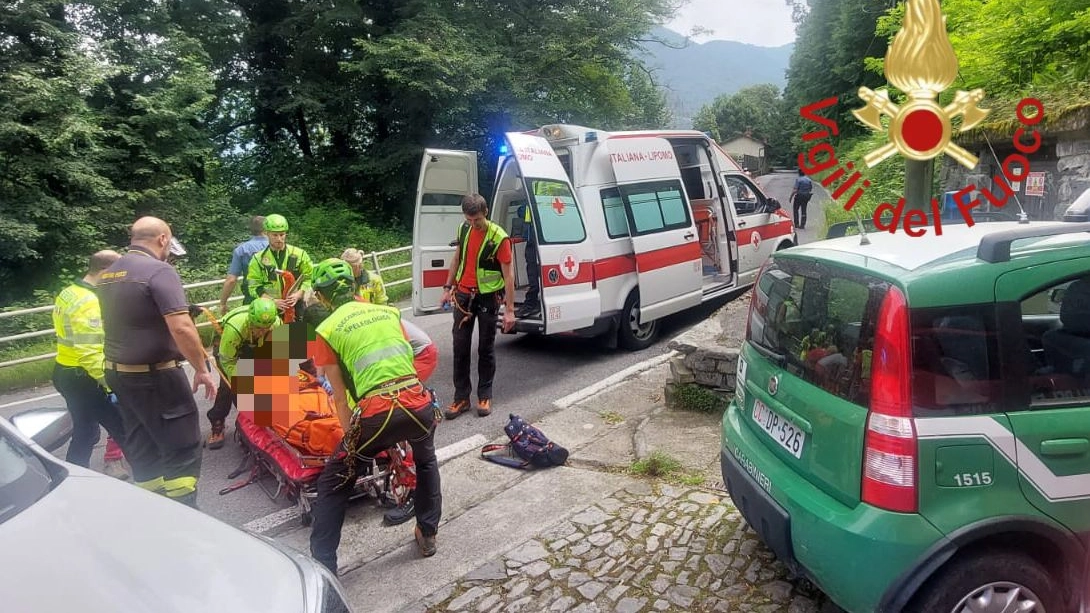 Torno, il recupero nella giornata di ieri del turista belga poi morto in ospedale