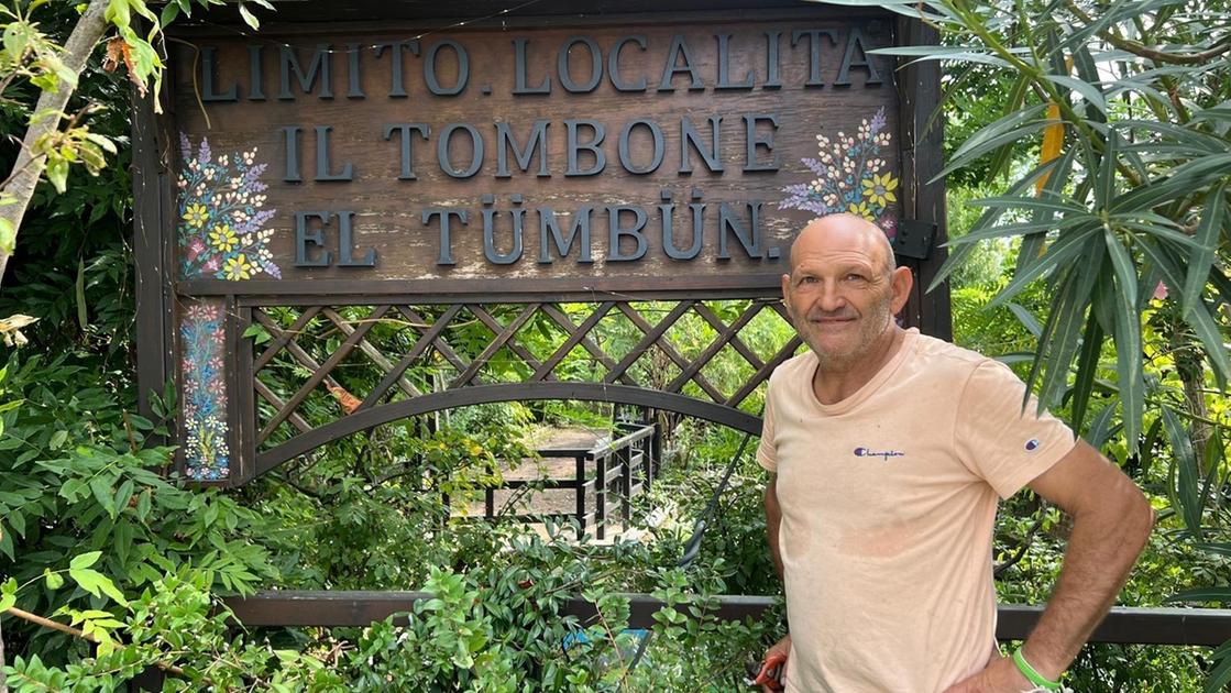 Alla scoperta del Tombone. Un giardino è spuntato fra i rovi: "È il mio quadro più bello"