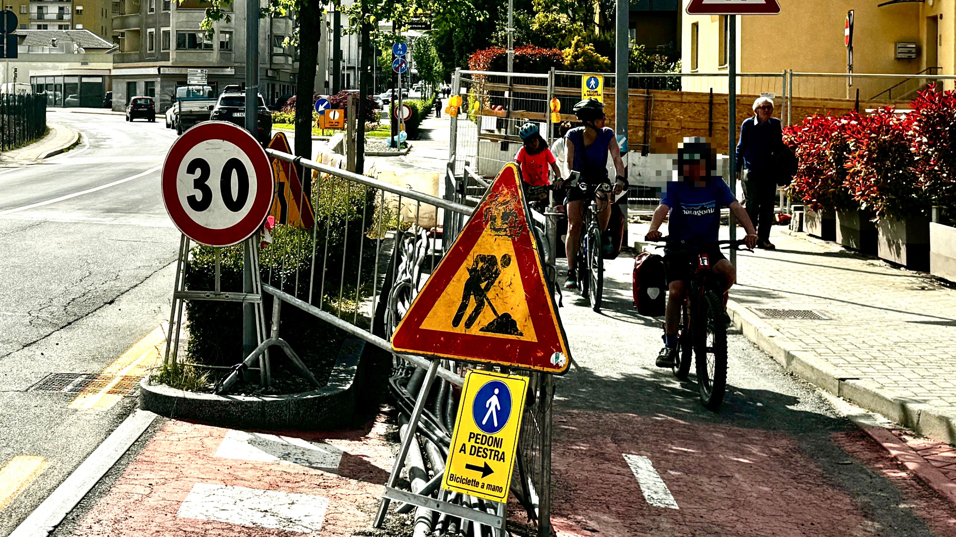 Sondrio in cantiere: ripartono i lavori in via Donegani per il sottopasso dedicato a pedoni e ciclisti