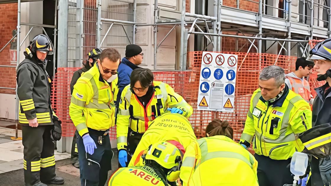 Incidente in stazione. Feriti due operai