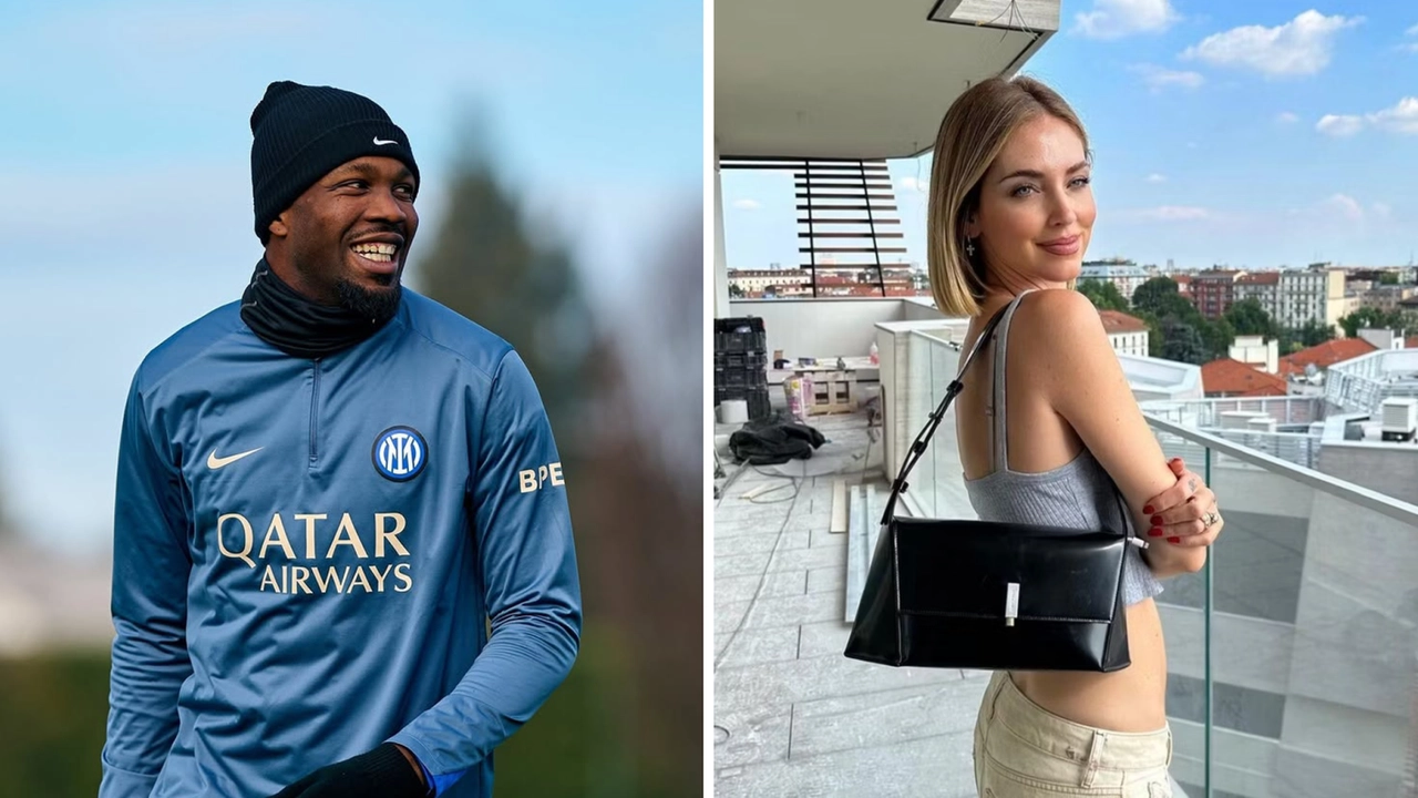 Marcus Thuram e Chiara Ferragni nel periodo in cui ristrutturava l'attico a CityLife