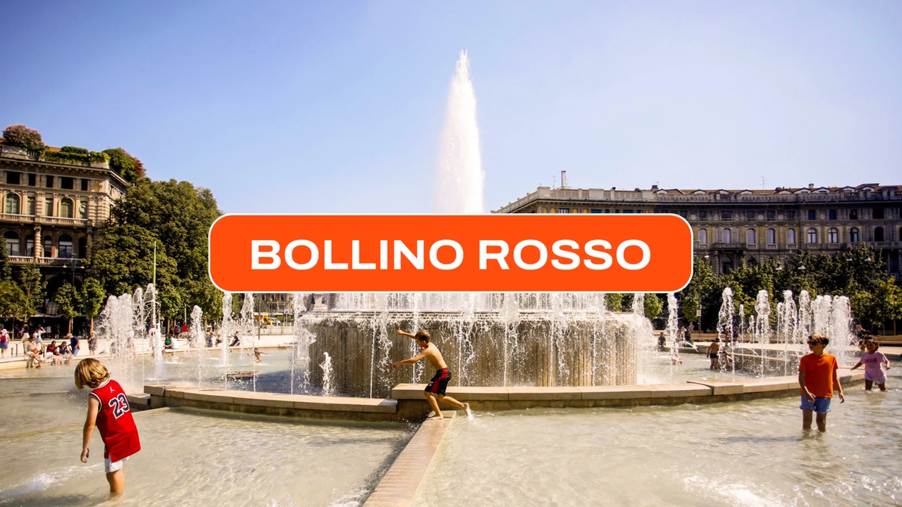 Prevista per domani a Ferragosto allerta caldo da bollino rosso a Milano e Brescia