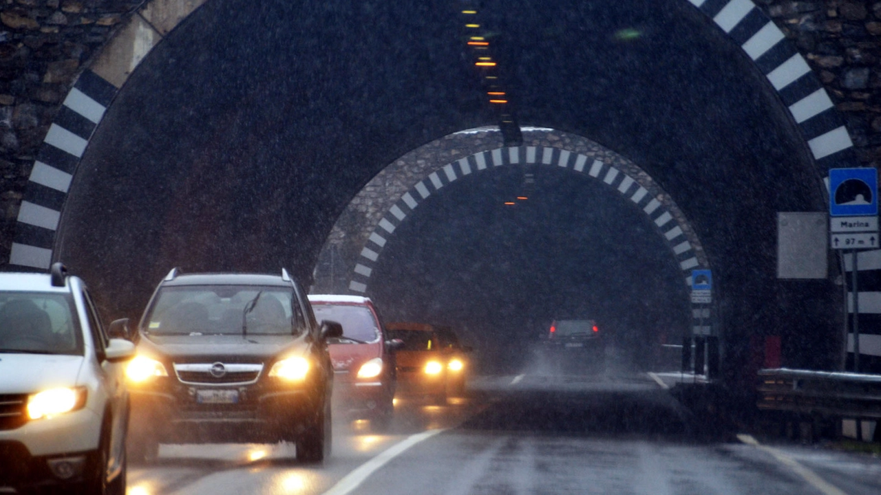 Traffico sulla nuova Lecco-Ballabio