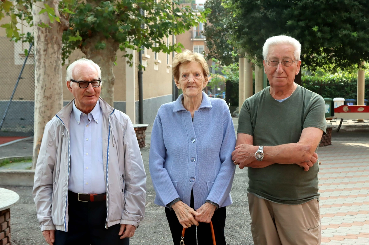 Sergio Francescatti, Maria Luisa Rumi e Giuliano Lazzaroni