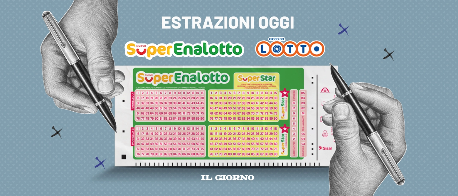 Continua la caccia alla sestina fortunata che stasera vale un montepremi di 34,7 milioni di euro