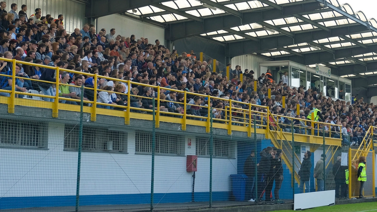 Le tribune dello stadio Breda