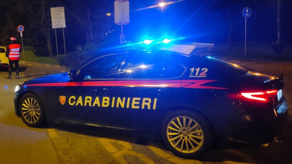 I Carabinieri sono intervenuti nella notte