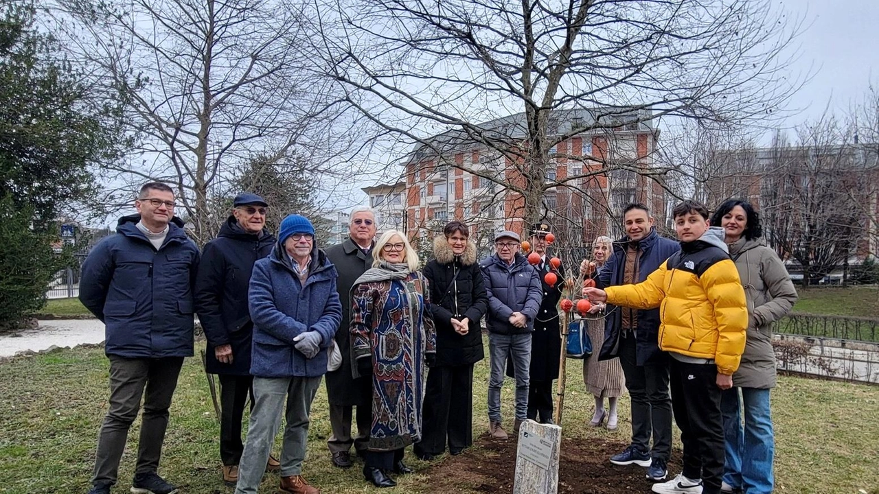 Le piantumazioni a Varese nei giardini di Villa Recalcati e dell’ospedale Del Ponte