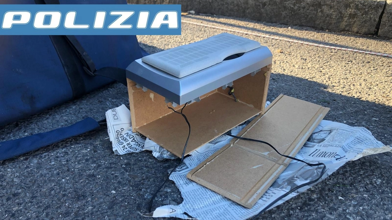 La scatola sospetta che ha creato allarme a Monza