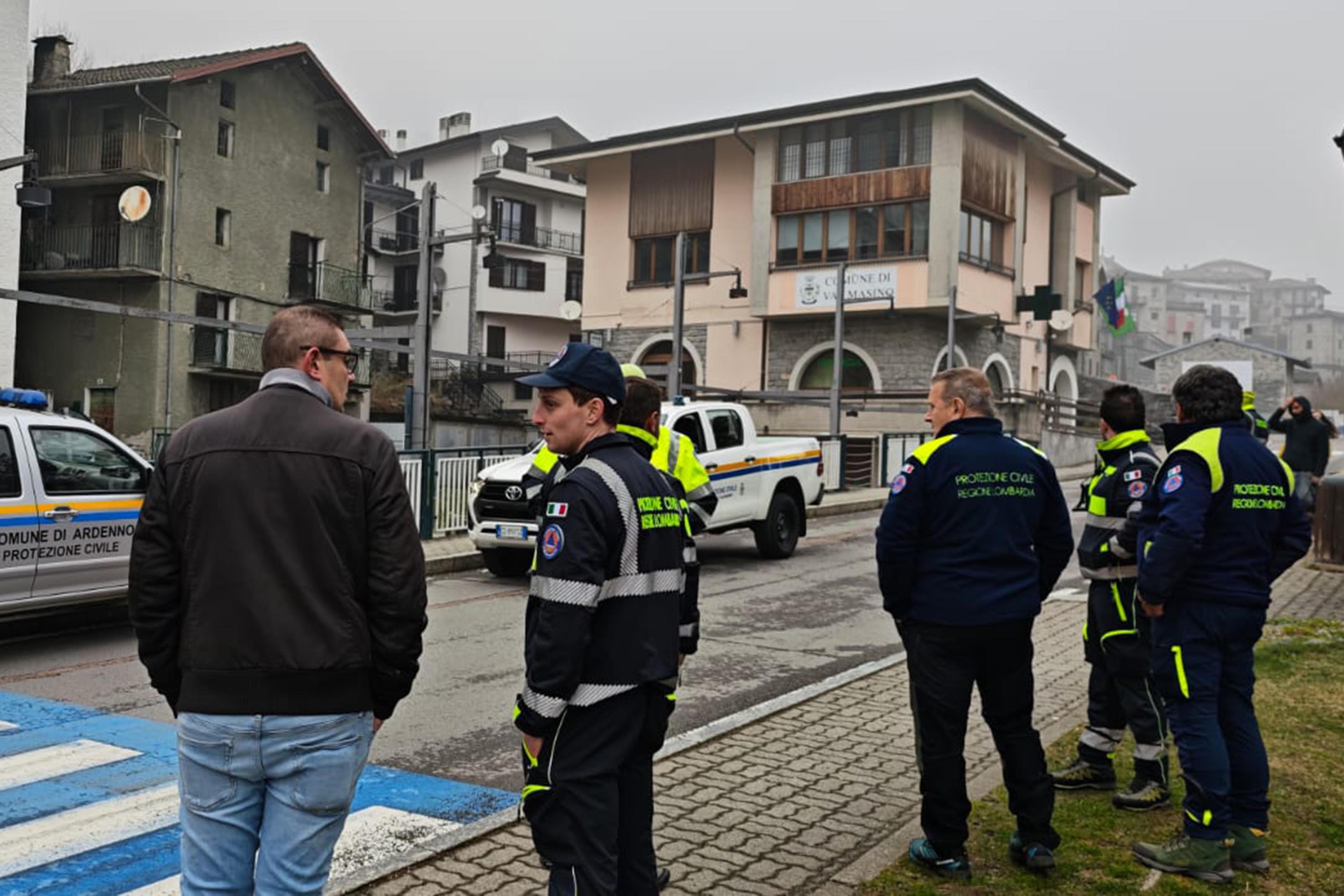 Frana a Cataeggio, tutti rientrati a casa i 300 sfollati ma lo Scaiùn continua a fare paura