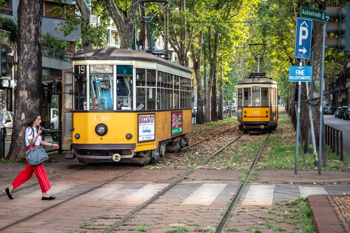 Il tram 19: una delle linee coinvolte nei cambiamenti di servizio