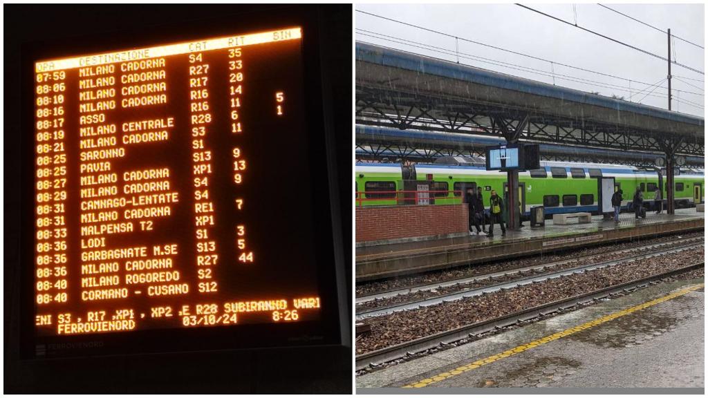 Guasto alla linea elettrica, treni fermi tra Saronno e Milano Bovisa: mattinata di passione per migliaia di pendolari