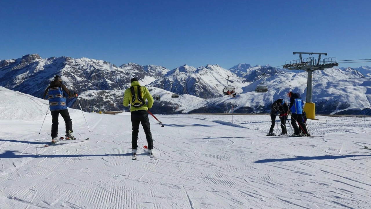 Pista di sci a Livigno