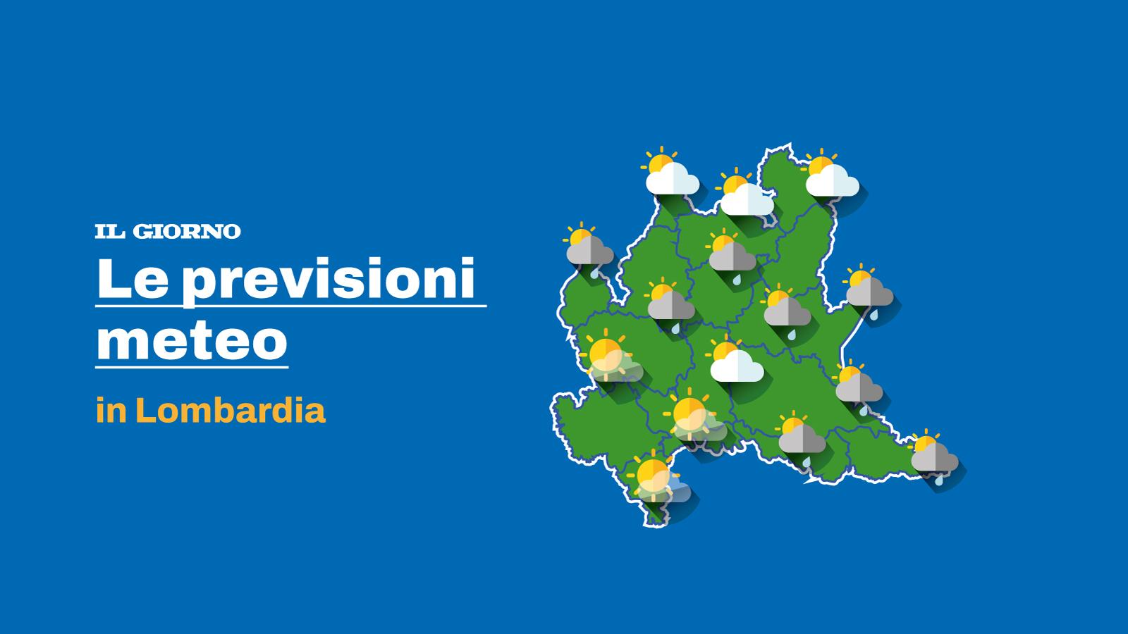 Previsioni meteo Milano e Lombardia, rispunta il sole ma la pioggia è sempre in agguato. Ecco quando e dove