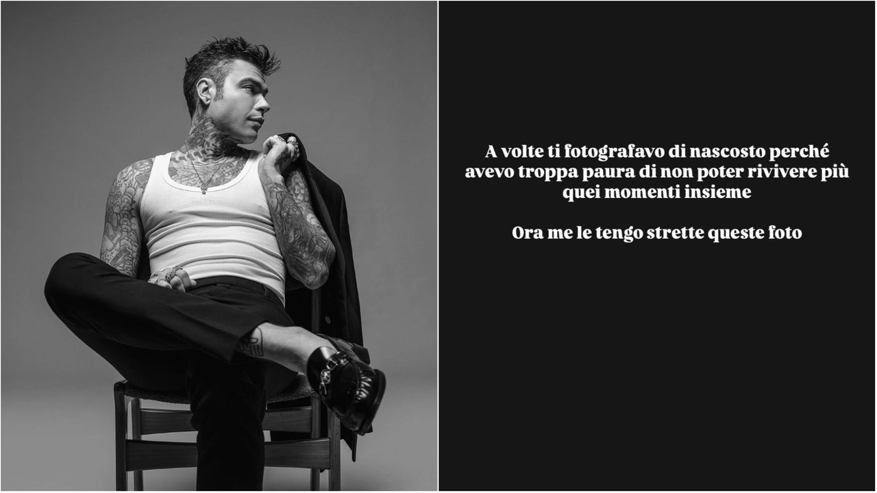 Una delle frasi d'amore che Fedez ha affidato alle stories di Instagram