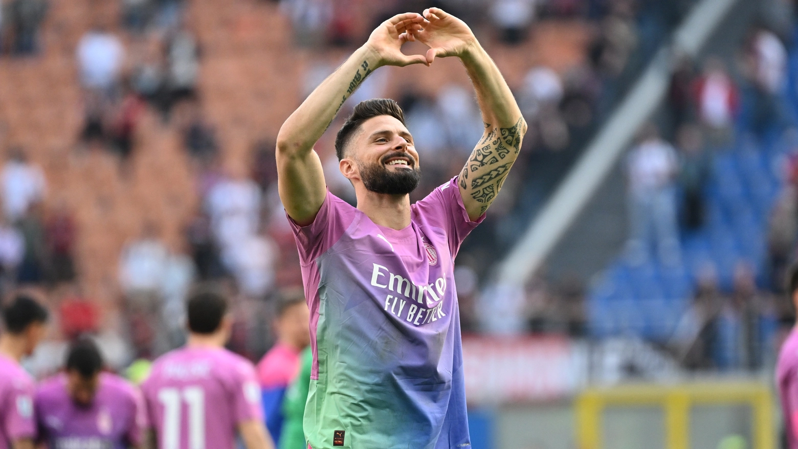 Oliver Giroud saluta il Milan: nel futuro c'è Los Angeles