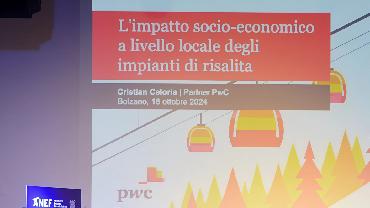 Cristian Celoria di Pwc Italy: «Gli amanti della neve hanno pernottato in media 4,7 giorni e generato una spesa di 118 euro quotidiani Allo sport hanno destinato 153 milioni»