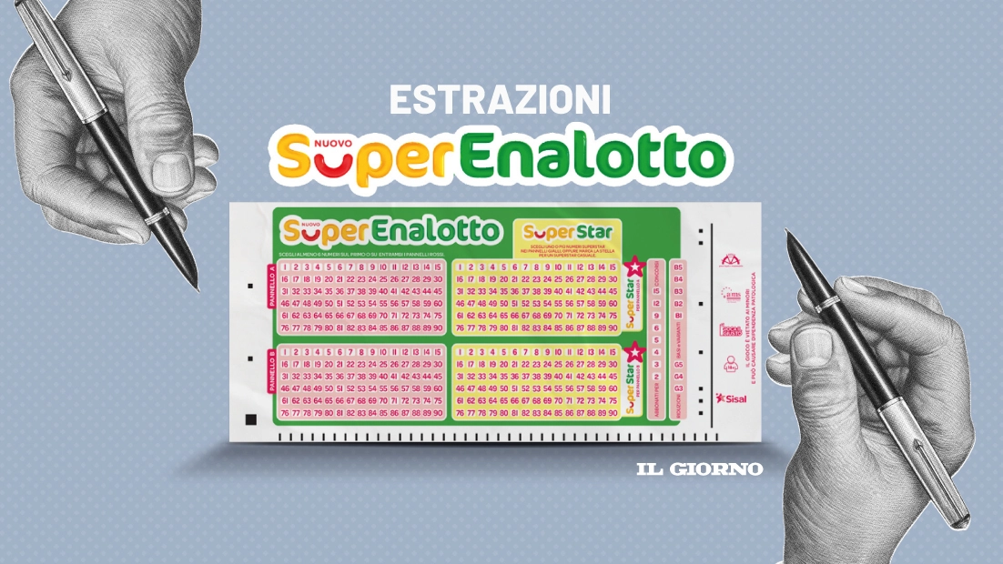 Superenalotto, Lotto e 10eLotto: ecco l'estrazione dei numeri vincenti di oggi