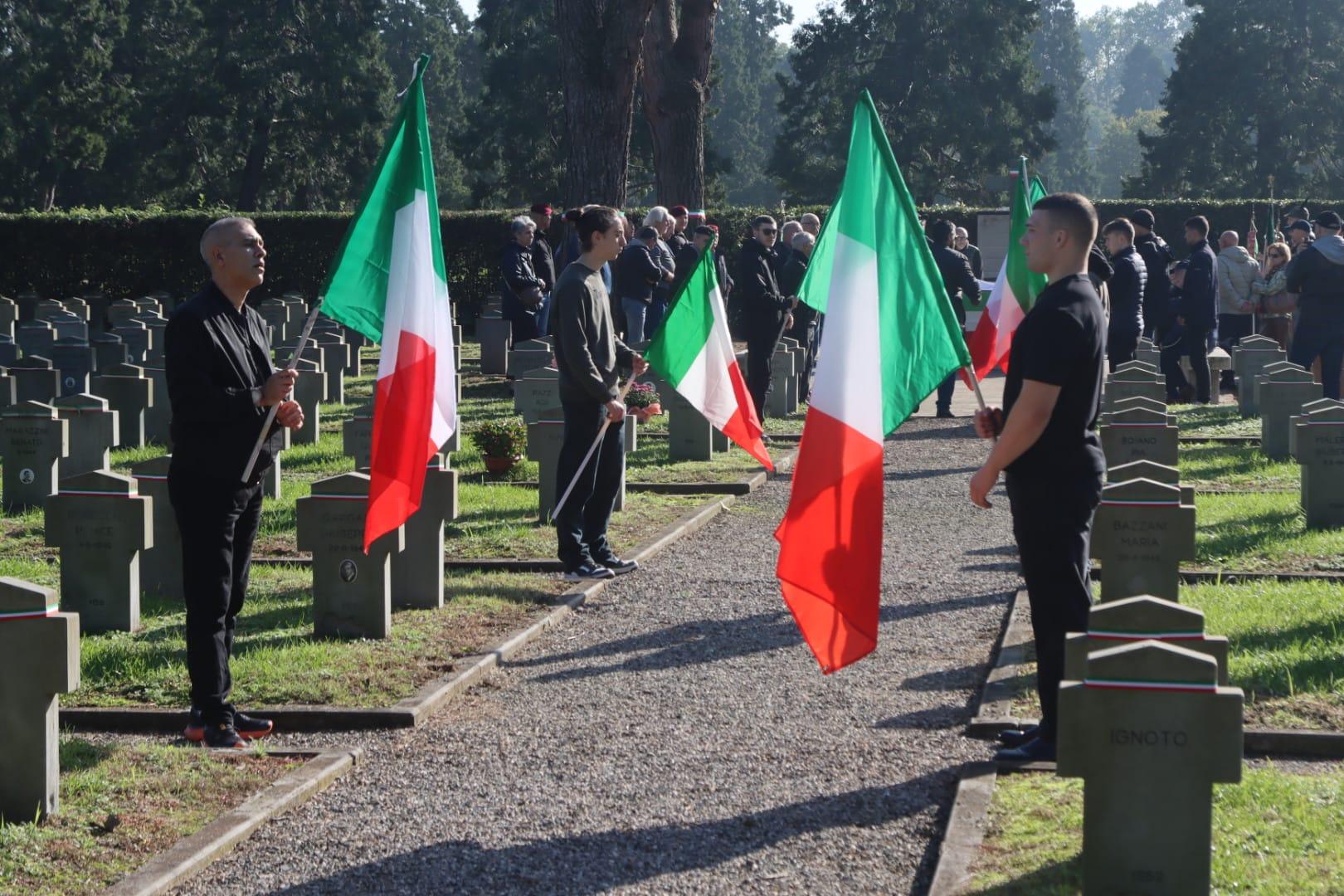 Campo X, commemorati i caduti della Rsi: niente saluti romani o “presente”