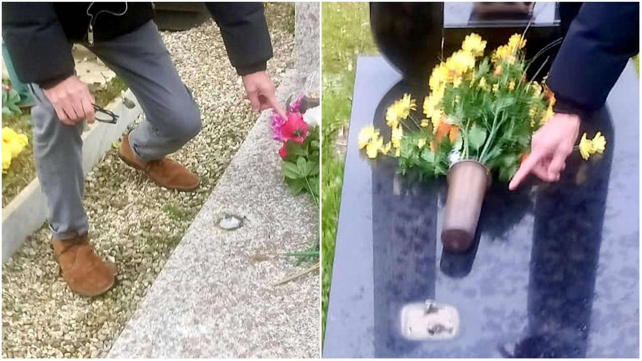 Atti vandalici al cimitero di Rozzano Vecchio: è finita nel mirino una ventina di tombe