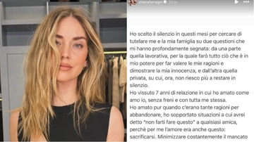 Il duro sfogo di Chiara Ferragni: “Con Fedez ho sopportato in silenzio. Ho capito che quello che ho vissuto è stato una totale presa in giro”