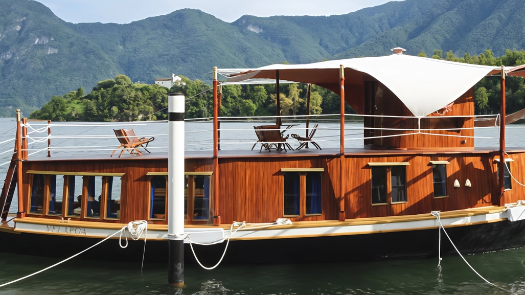 Dopo un lungo restauro, la casa-barca Velarca progettata dallo Studio BBPR nel 1959 è tornata all'approdo originale sul Lago di Como, donata al FAI nel 2011. Un capolavoro dell'architettura moderna che ospitò grandi personaggi della cultura italiana.