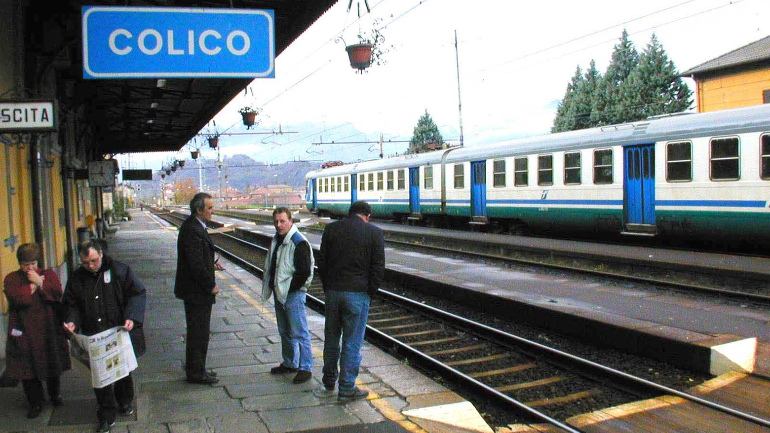 La stazione di Colico (Archivio)