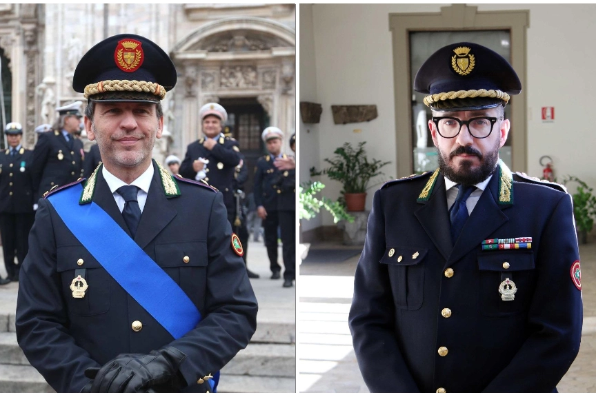 Marco Ciacci, a sinistra, pronto all'addio; gli subentrerà Gianluca Mirabelli, a sinistra (Salmoirago)