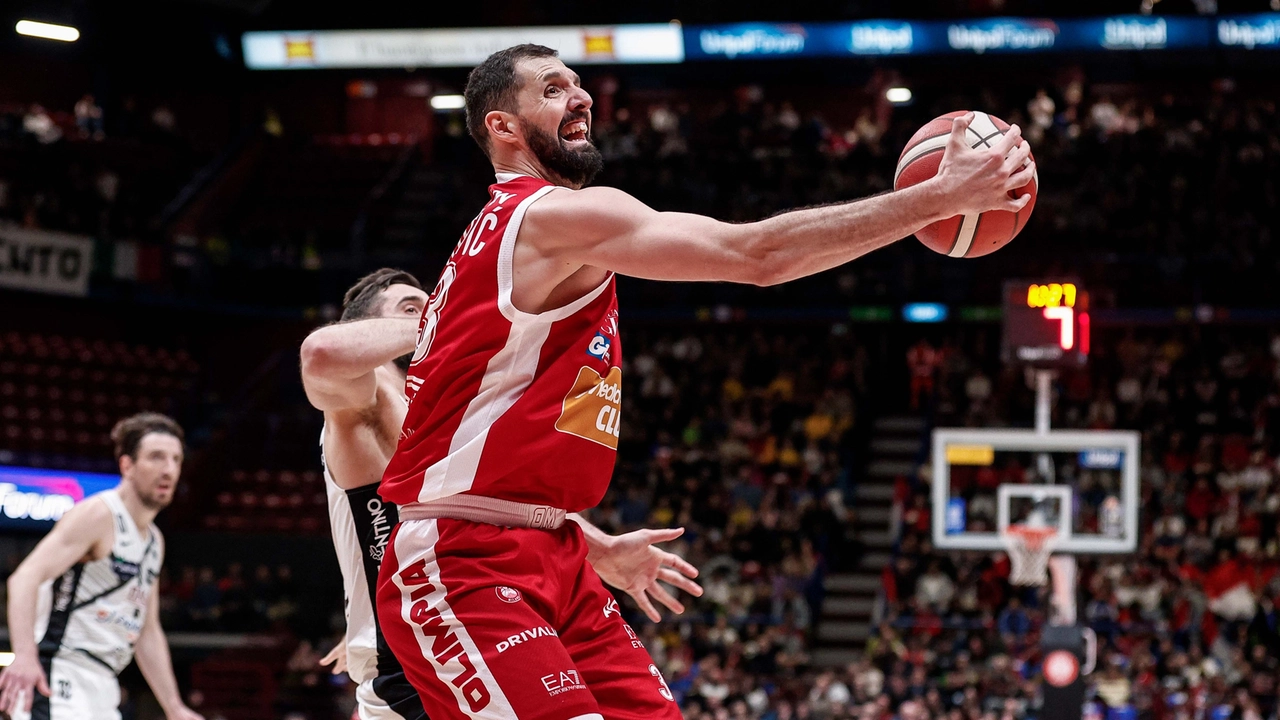 Nikola Mirotic, prestazione da vero leader per l'Olimpia Milano contro Trento