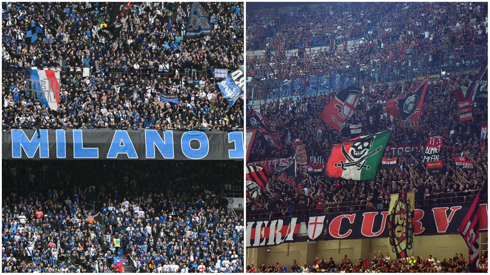 Derby: gara di solidarietà fra gli ultras di Inter e Milan