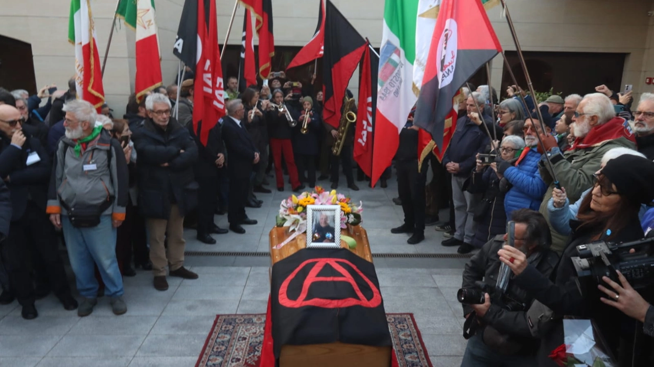 La cerimonia funebre di Licia Pinelli