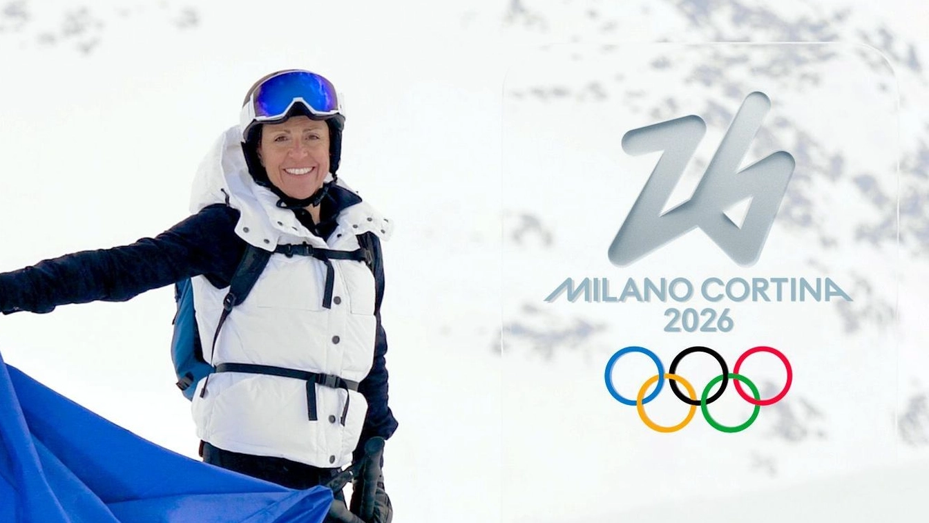 Il logo delle Olimpiadi Milano Cortina