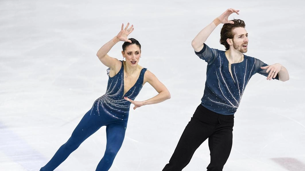 Sara Conti e Niccolò Macii in pista (Barbieri/Malvarosa)