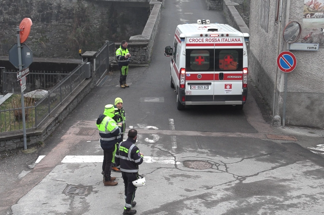 La Protezione civile nelle frazioni più a rischio del paese