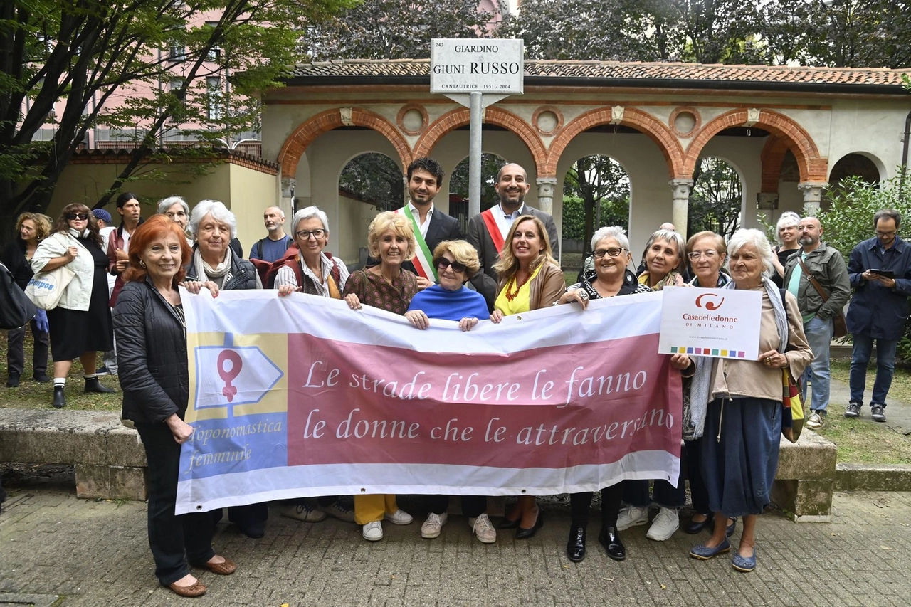 COMUNE, GIARDINO CAM GARIBALDI DEDICATO A GIUNI RUSSO: INTITOLAZIONE (FOTO 4)