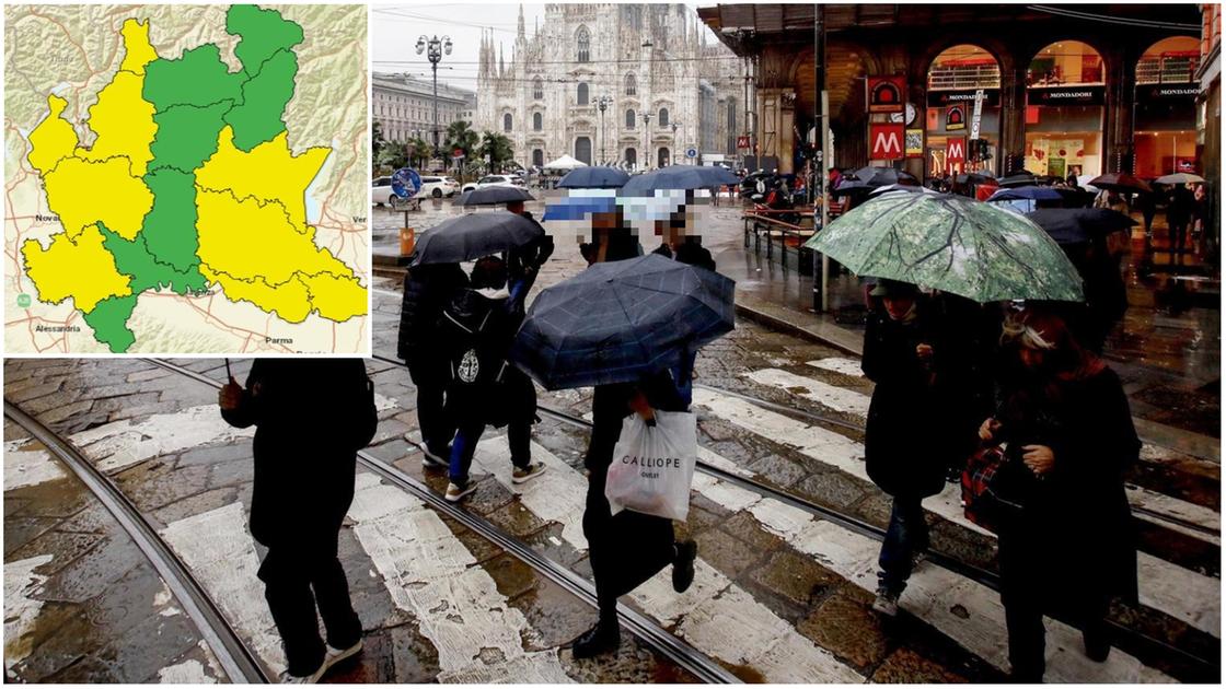 Forti raffiche di vento gelido in Lombardia: picchi fino a 85 km/h. Scatta l’allerta meteo gialla: le zone più a rischio