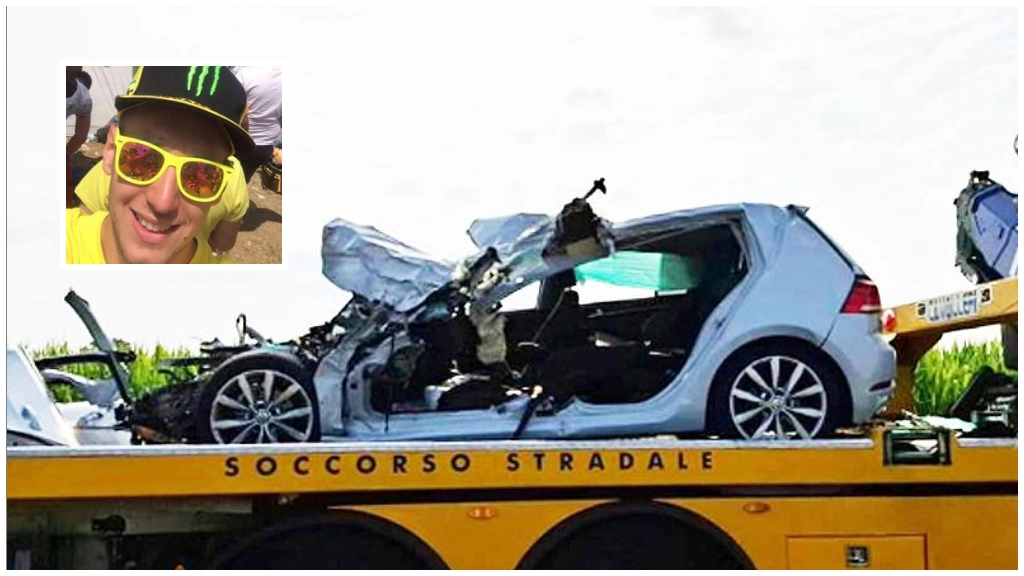 L’incidente è avvenuto all’alba in provincia di Bergamo: l’impatto è stato violentissimo. Il corpo senza vita del giovane è stato estratto dai vigili del fuoco dalle lamiere dell’auto distrutta