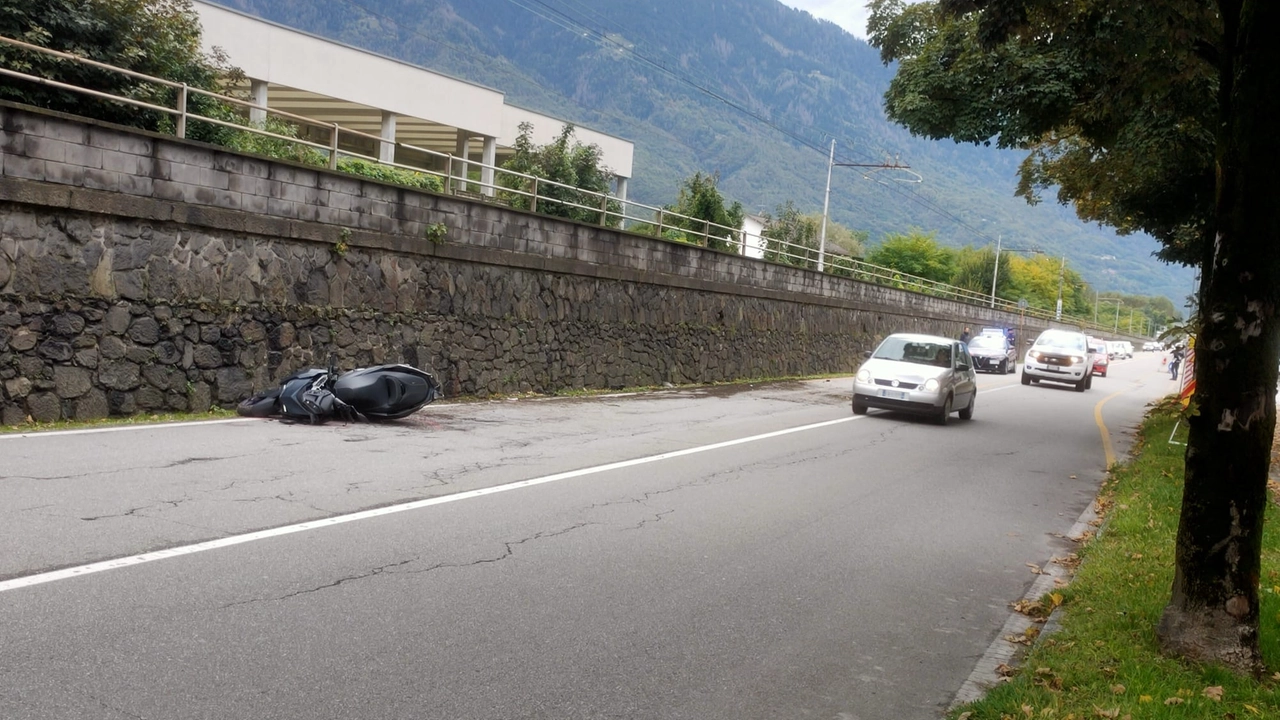 Sondrio, incidente in viale Stadio