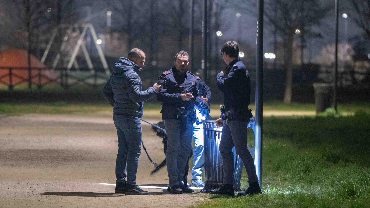 I rilievi della polizia dopo il raid a Cascina Merlata del 20 febbraio scorso