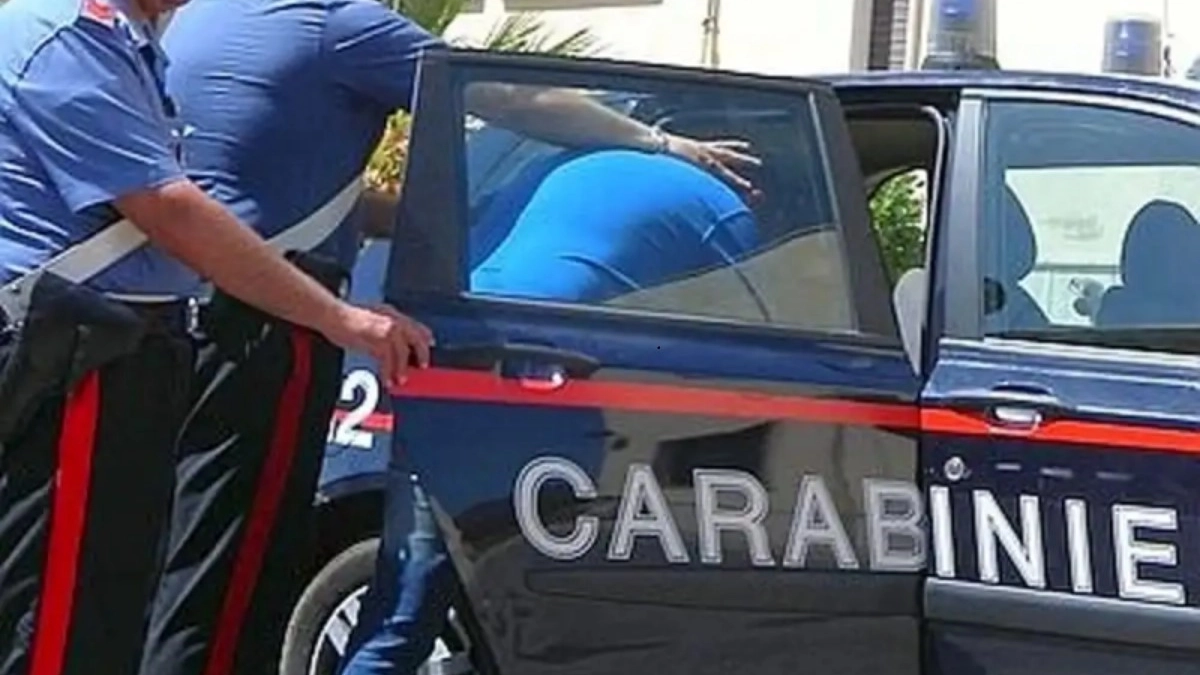 L'arresto dei carabinieri (foto di archivio)