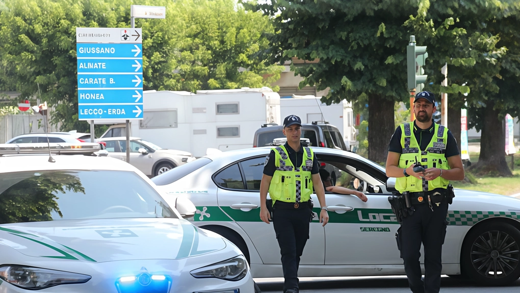 Polizia locale di Seregno al lavoro: i controlli con i raggi ultravioletti hanno svelato che avevano a che fare con un falso