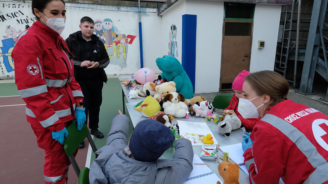 I bimbi ucraini “adottati“ dall’ospedale