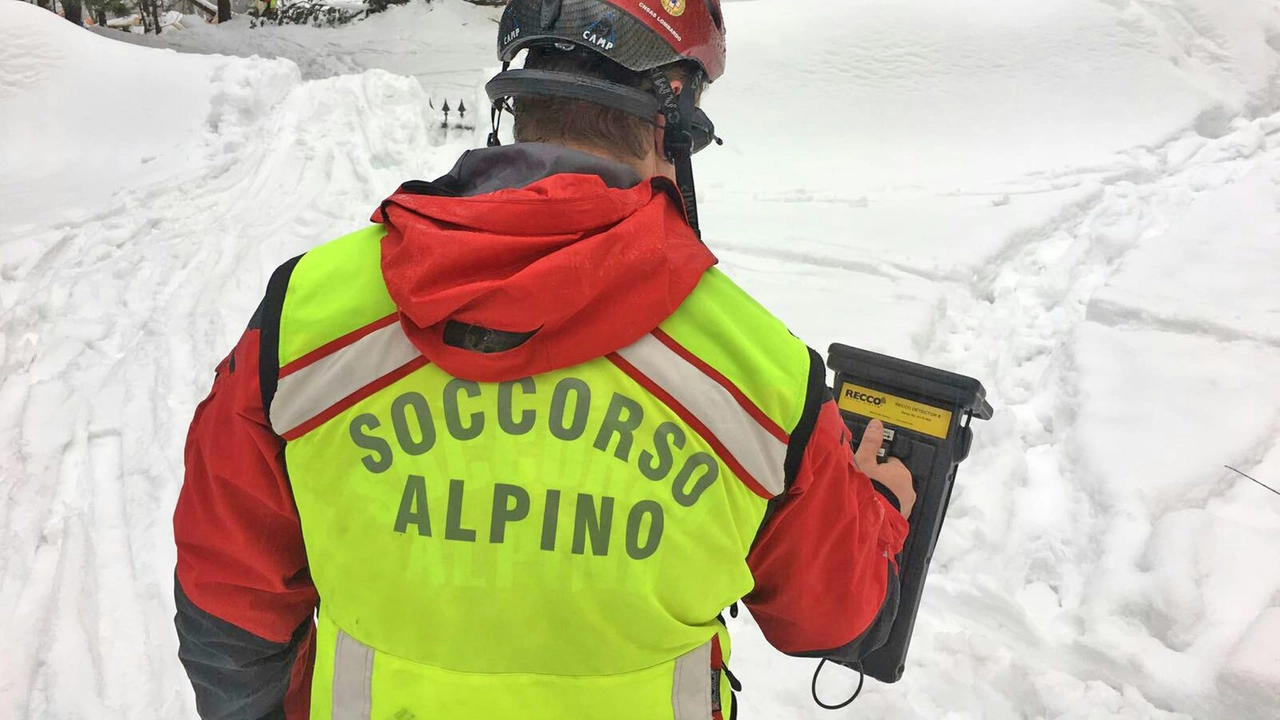 Sul posto il Soccorso alpino