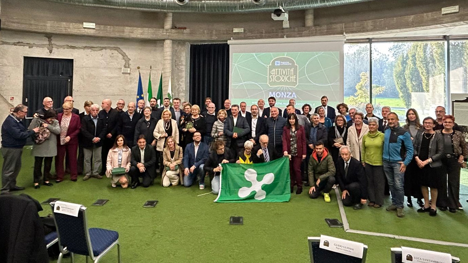 I premiati da regione Lombardia