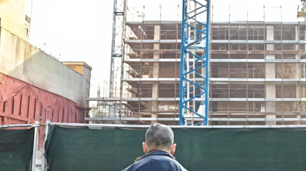 Il cantiere della residenza Scalo House