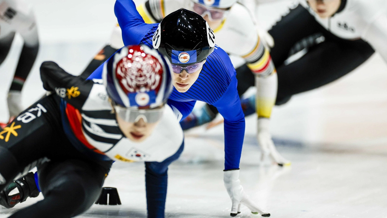 Arianna Fontana agli ultimi campionati del mondo di short track a Rotterdam