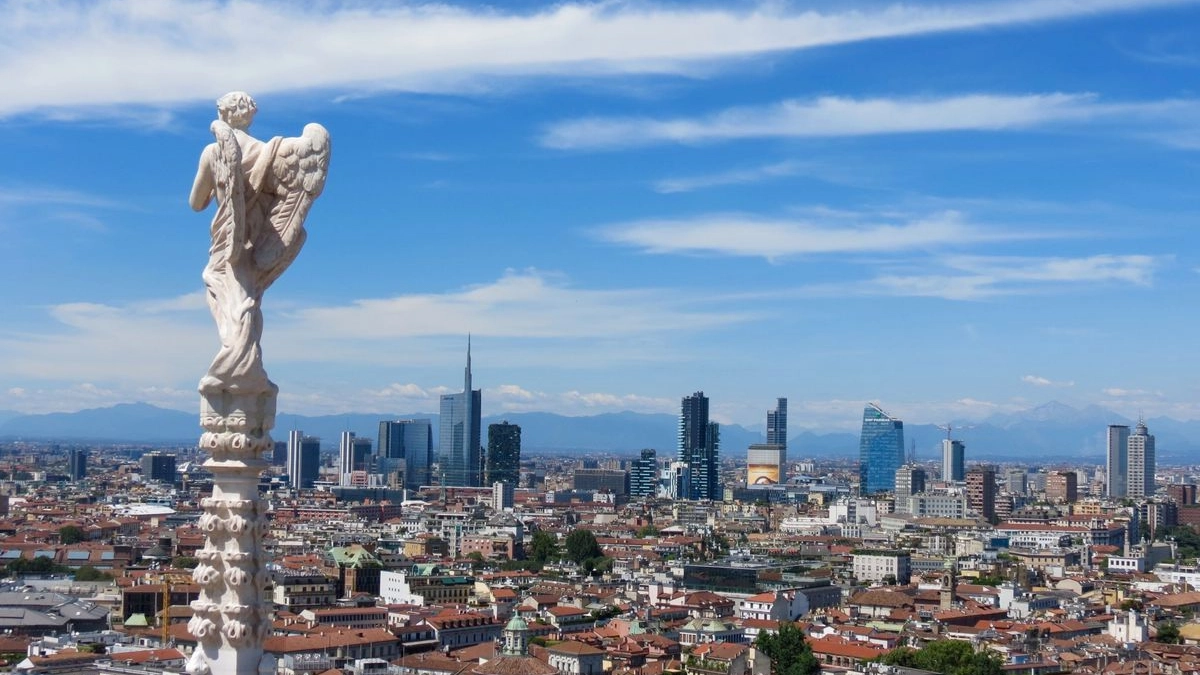 Lo skyline di Milano